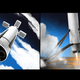 Conceptual images of Russia’s upcoming Amur reusable rocket.